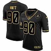 Nike Steelers 90 T.J. Watt Black Gold 2020 Salute To Service Limited Jersey Dyin,baseball caps,new era cap wholesale,wholesale hats
